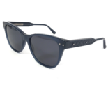 Bottega Veneta Sunglasses BV0036O 005 Blue Woven Leather with Blue Lenses - $205.49