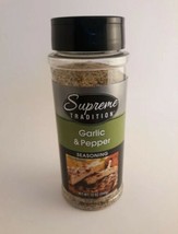 Supreme Tradition GARLIC &amp; PEPPER Seasoning 12 oz - $11.87