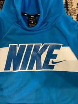 NIKE DRI-FIT LONG SLEEVE SKY BLUE HOODIE BOYS XL EXCELLENT CONDITION - £15.56 GBP