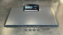 Livestock Platform Scale 59&quot;x30&quot; with LCD Indicator 1,000 lb &amp; 5 Year Wa... - £785.84 GBP