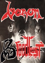 VENOM Bloodlust FLAG BANNER CLOTH POSTER CD Death Metal - $20.00