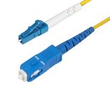 StarTech.com 2m (6.6ft) LC to SC (UPC) OS2 Single Mode Simplex Fiber Opt... - £19.68 GBP
