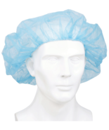 Halyard Bouffant Cap X-Large Blue Elastic Closure 200/Case MPN: 69803 - $143.54 CAD