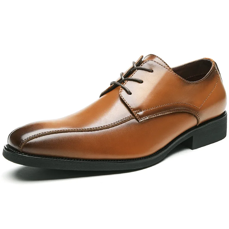  Dress Shoes Mens Formal Derby Shoes Leather Shoes for Men Wedding Shoes Busines - $103.50