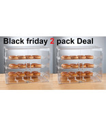 2 Pack PASTRY SELF SERVE DISPLAY CASE 3 TRAYS BAKERY DELI STORE CANDY MO... - $7,295.61 MXN