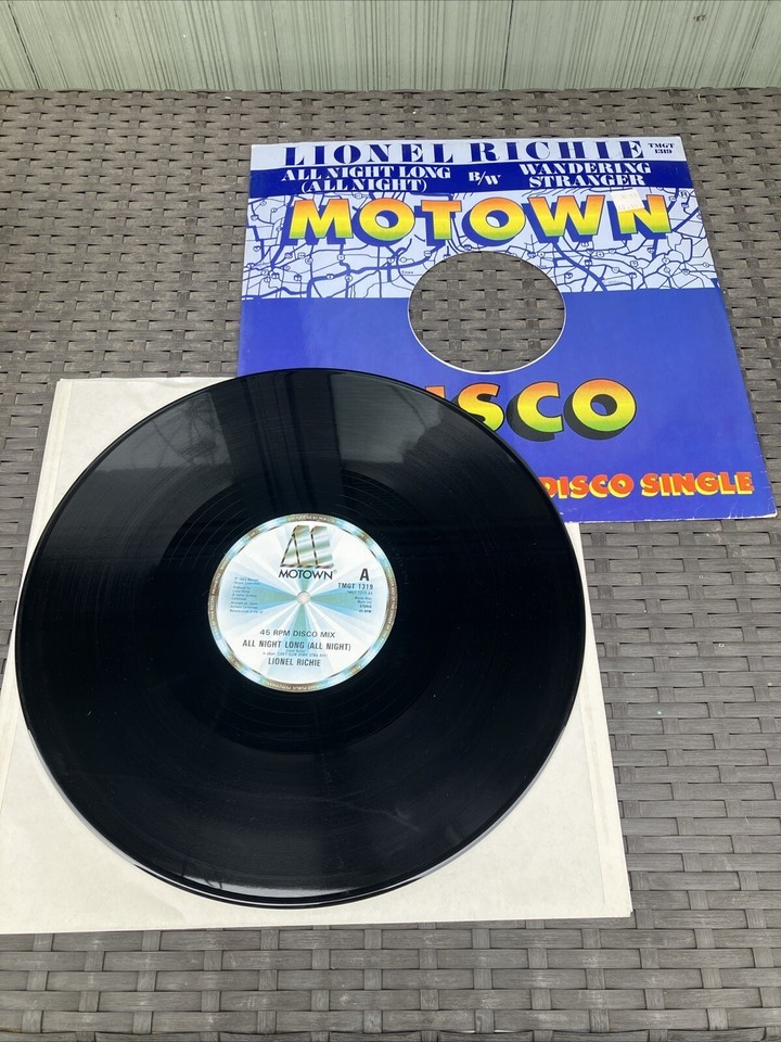Lionel Richie - Can&#39;t Slow Down / Wandering Stranger - (Motown 12&quot; Single) - $8.65