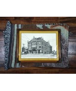 Historic Fremont Opera House Black &amp; White Art Print Vtg 1980s Steve McF... - $60.40 CAD