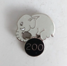 Cute Baby Elephant 200 Bowling Lapel Hat Pin - £6.57 GBP