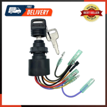 Boat Ignition Switch With Key Replacement For Mercury Mariner Outboard Motor - £29.24 GBP