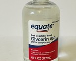 Equate, No Scent Liquid Glycerin Oil USP, 6 fl. oz. - £9.41 GBP