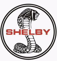 Ford Mustang Car Poster Art Print Metal Sign Round 8in Vintage Old Vte - $24.74