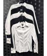 Express XS Fitted Stretch Cotton Essential Original Button Down Long Sle... - $64.35