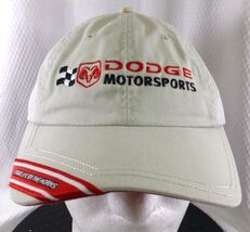 Dodge Motorsports NASCAR Beige Adjustable Hat &quot;Grab Life By The Horns&quot; E... - €8,15 EUR