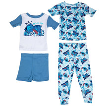 Disney Lilo & Stitch Naptime Stitch 4-Piece Toddler Pajama Set Blue - $36.98