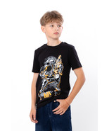 Teen Boys’ Jersey T-Shirt – Lightweight &amp; Skin-Friendly Fabric, Summer, ... - $307.98 MXN+