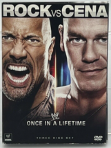 WWE: Once in a Lifetime - The Rock vs. John Cena (DVD, 2012, 3-Disc Set) - £7.67 GBP