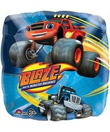 Blaze and The Monster Machines Foil Mylar Balloon Birthday Party Supplie... - €3,38 EUR