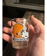 NFL Cleveland Browns Shot Glass Vintage Hunter Licensed Football MINT CO... - $8.33 CAD