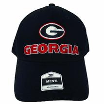 Georgia Bulldogs Baseball Cap Hat Black - £18.46 GBP+