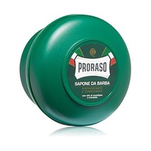 Proraso Shaving Soap in a Bowl, Green  - $24.00