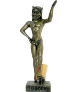Greek Satyr: Bronze Statue 22&#39; / Decorative figurine NEW - £29.47 GBP