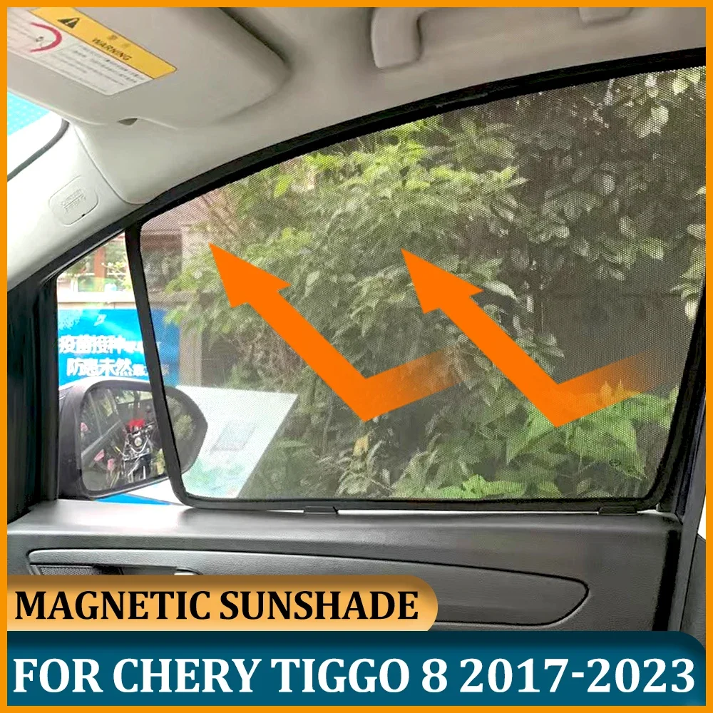 Magnetic Side Window Sunshade For Chery Tiggo 8 2017 2018 2019 Baby Car ... - £17.60 GBP+