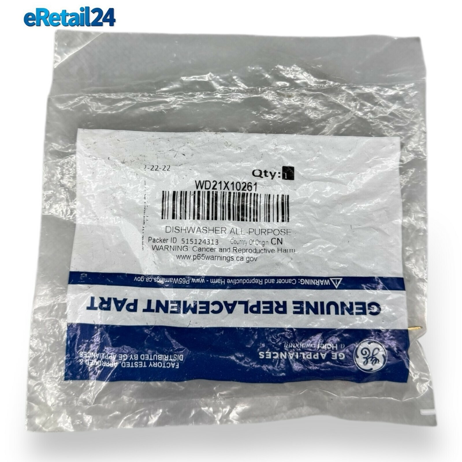 [NEW] OEM WD21X10261 GE Dryer Switch - $18.90
