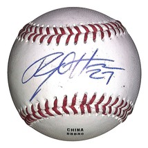 Ryon Healy Seattle Mariners Autographed Baseball Oakland Athletics Brewers Proof - £60.34 GBP