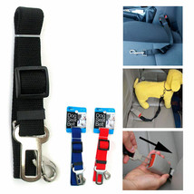 1 Pet Seat Belt Dog Safety Adjustable Clip Car Auto Travel Vehicle Safe Puppy - £10.19 GBP