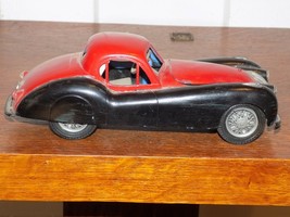 Vintage Ideal Jaguar Hard Top Hood Opens Plastic Car - $34.65