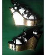 Diba &quot;Rho Nda&quot; Black Strappy Heels Womens Size 9 Medium-Brand New-SHIPS ... - $39.48