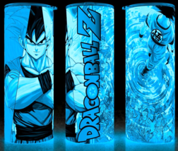 Glow in the Dark Dragon Ball Z Goku Anime Manga Cup Mug Tumbler 20oz - £17.91 GBP