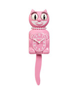 Limited Edition Pink Satin Lady Kit Cat Klock Kat Clock FREE US SHIPPING - $102.56 CAD