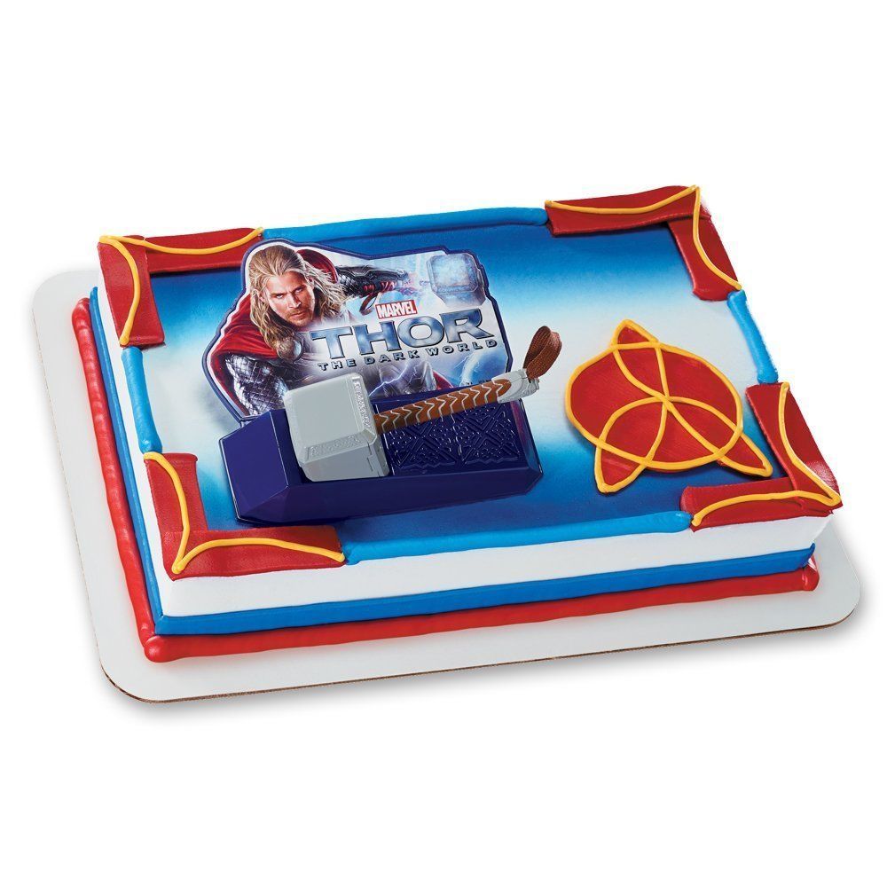 Primary image for 3D Cake Decorating Kit, "Thor 2: The Dark World", DecoPac, Free Shipping