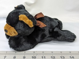 Bearington Collection Black Bear Plush Flat 8 Inch Stuffed Animal Toy - $9.95