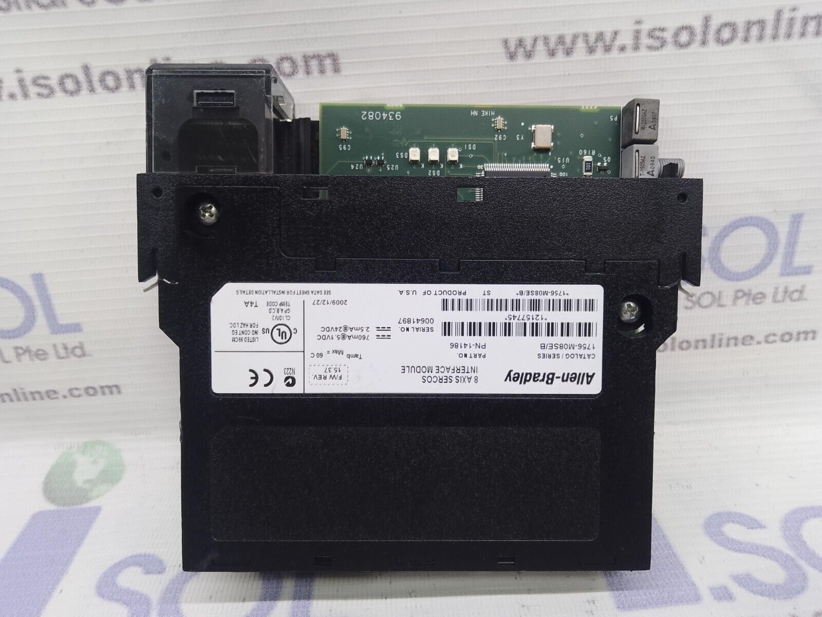 Allen-Bradley 1756-M08SE Ser B Control Logix Device F/W Rev 15.37 24V DC - $1,063.80