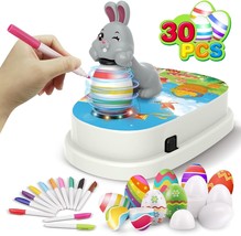 Easter Eggs Decorations Kit Egg Decorator Spinner Easter Bunny Toy Coloring Mach - £45.65 GBP