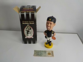 Vintage Pittsburgh Pirates Jason Kendall  Bobble Head PNC Park w Game Ti... - $29.95