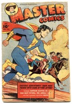 Master Comics #131 1952- Captain Marvel Jr- Tom Mix- Nyoka G+ - $72.75