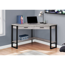 Monarch Specialties 42 in. Grey Reclaimed Wood Corner Computer Desk - €385,25 EUR