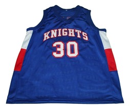 Stephen Curry #30 Knights High School New Men Basketball Jersey Blue Any Size image 4
