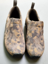 MERRELL Men&#39;s  7.5 Jungle Moc Camo Print  Suede Leather Shoes  - £46.30 GBP