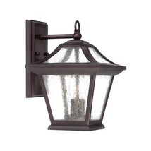XL Antique Bronze Birdhouse Shape Outdoor Wall Light - $276.05