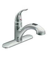 Moen 67315C Integra Chrome Kitchen Faucet w/ Pull-Out Sprayer &amp; Power Clean - $98.01