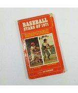 Baseball Stars of 1971 Vintage Pyramid Books Paperback MLB Fan History  - $15.84