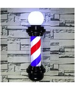 The Miuxiu 27&quot; Barber Pole Led Light, Traditional Barber Pole Outside Ba... - $103.94