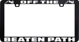 Off The Beaten Path Adventure Explore Camping Off Raoad 4X4 License Plate Frame - £5.54 GBP