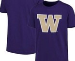 Da Uomo Medio Wsu Washington State University W Logo T-Shirt Viola NCAA Nwt - $14.75