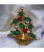 Vintage Avon Christmas Tree Pin, - £15.93 GBP