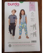 Burda Kids 9342 Pants Unisex Size 2-7 NEW - £14.49 GBP